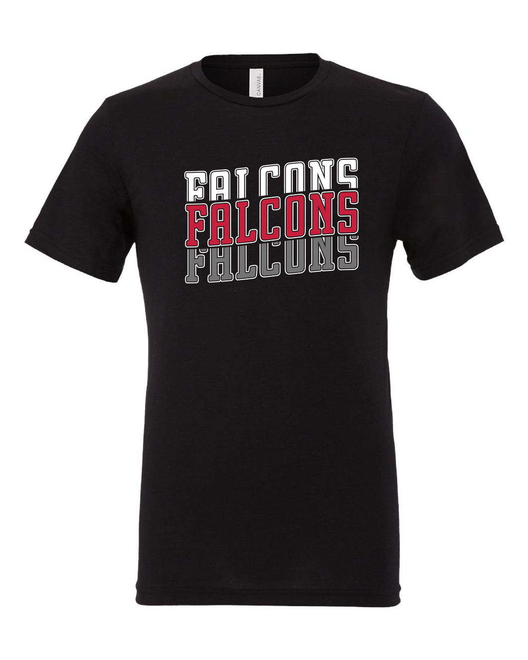 Lincoln Falcons Stacked Tshirt BC