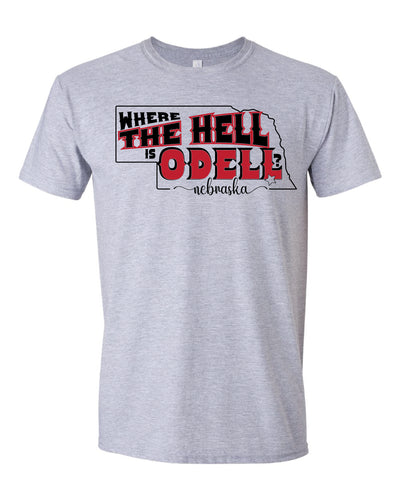 New Design -  Where the Hell is Odell Shirt
