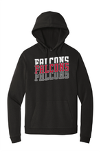 DT1300 Lincoln Falcon Stacked Hoodie