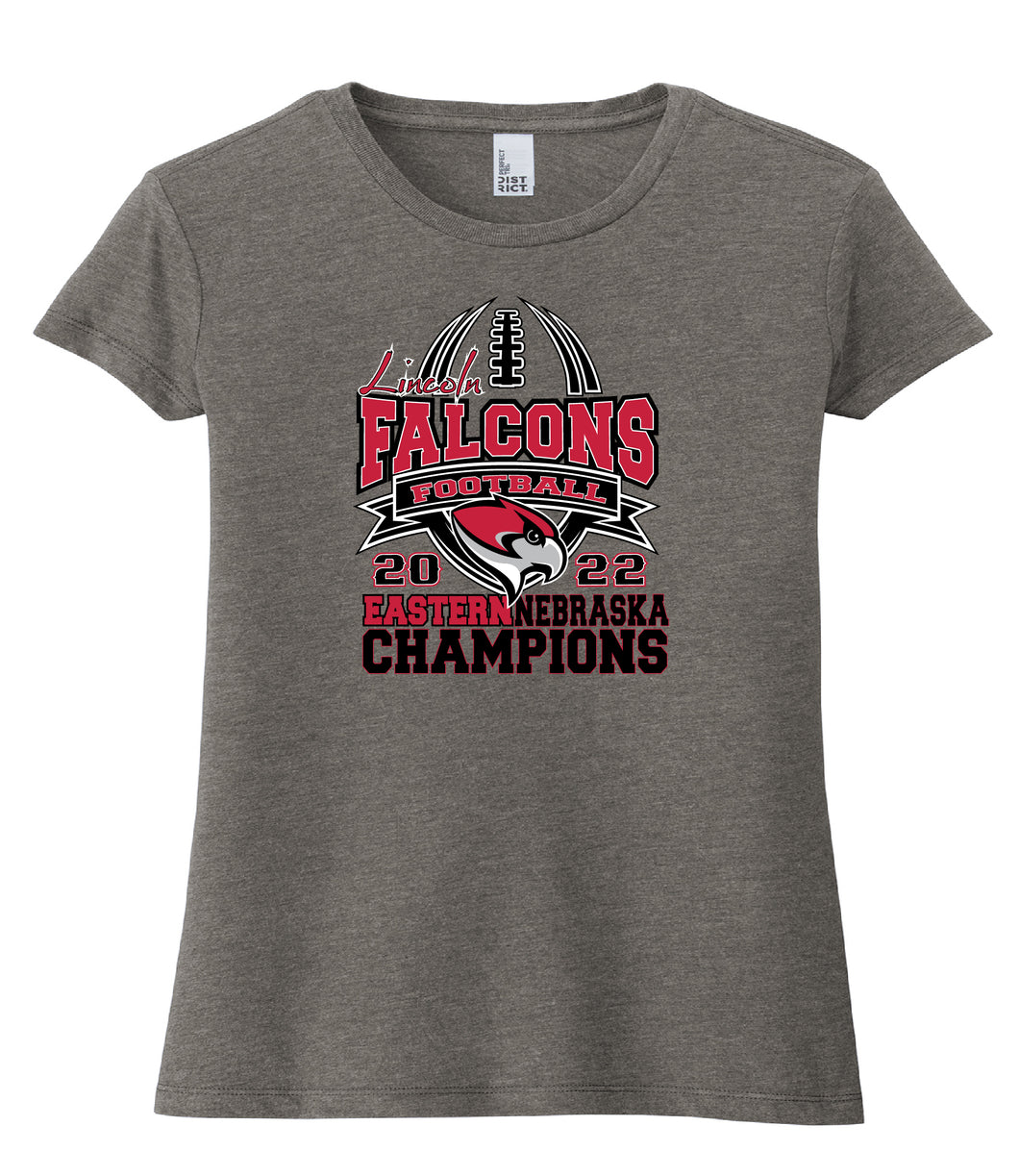 DT155 Falcons Champs Womens Tee