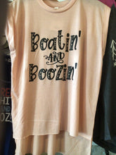 Boatin' & Boozin' Ladies Muscle Shirt